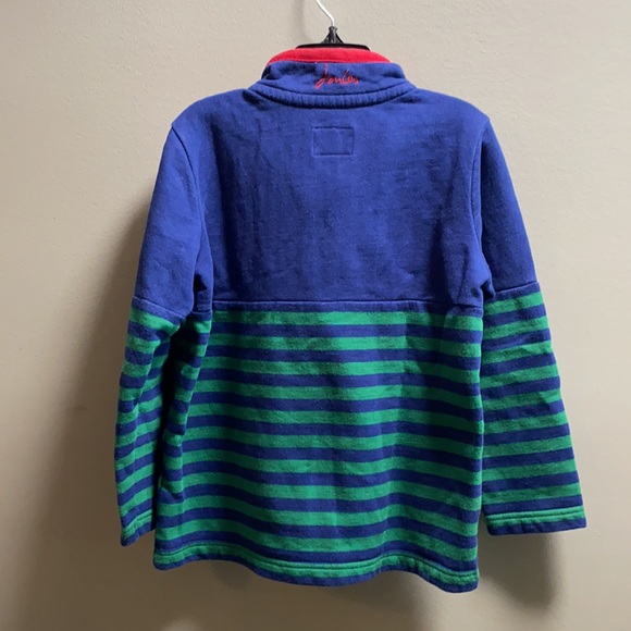 Joules Clothing Half-Zip Kids Sweatshirt Sz 5/6y - Picture 3 of 7